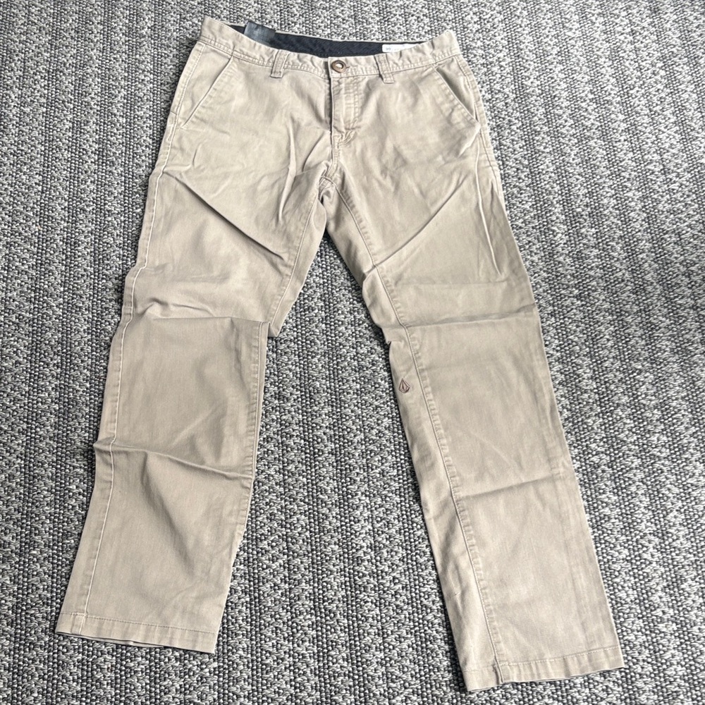 Volcom Men's Khaki Chinos